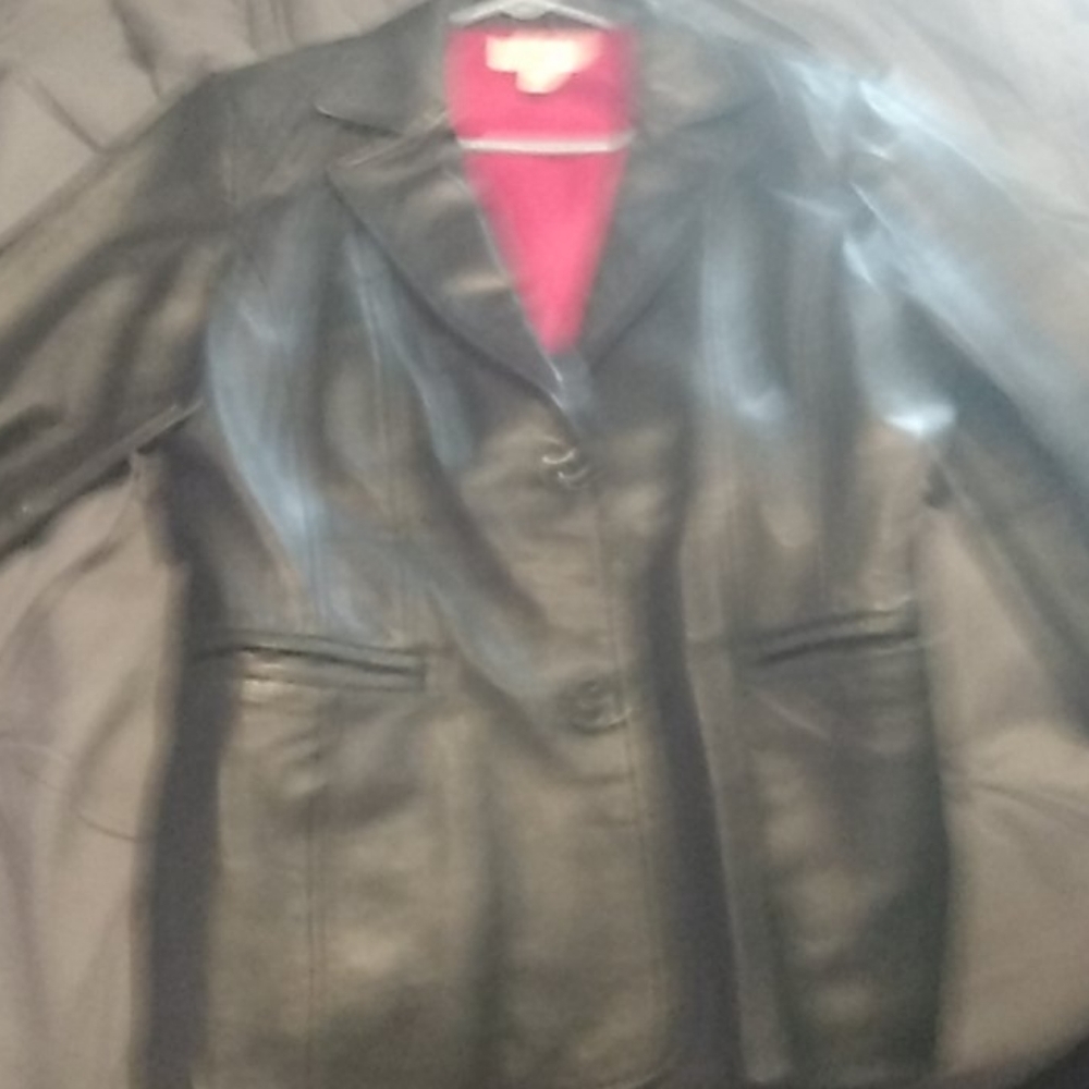 Leather jacket